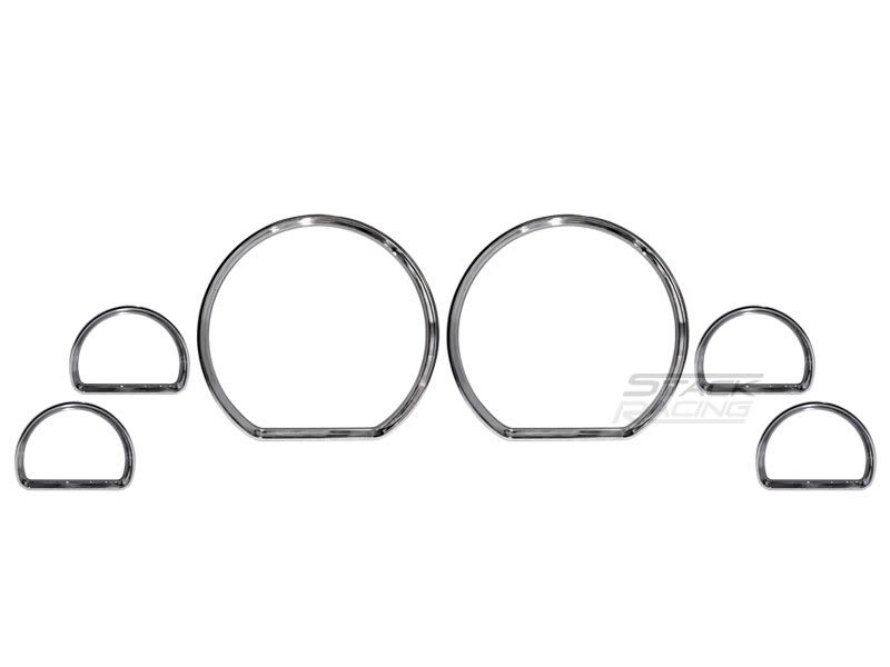 For Sale Chrome gauge trim rings (9404) Pics inside... Ford